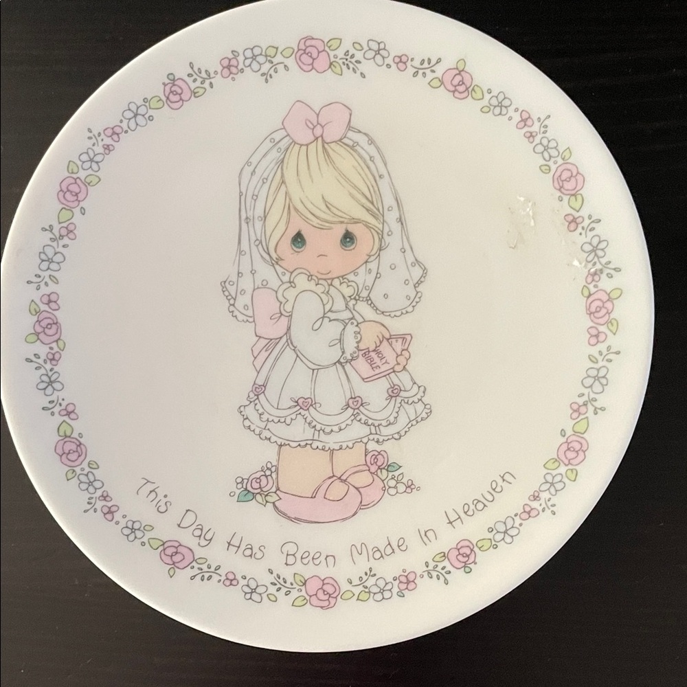 Precious Moments Enesco Collection Plate